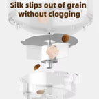 New 4L Smart Pet Feeder Automatic Food Dispenser Button for Cats And Dogs Intelligent Pet Feeder