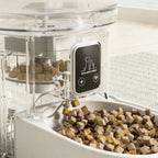 New 4L Smart Pet Feeder Automatic Food Dispenser Button for Cats And Dogs Intelligent Pet Feeder